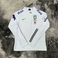 Sweat Zippé Brésil Blanc